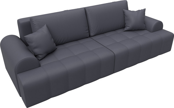 Изображение товара Диван Лига Диванов Лига-080 / 131123 (экокожа Grifon 15 серый)