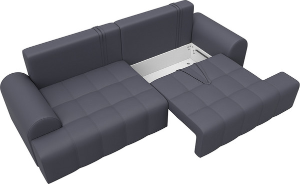 Изображение товара Диван Лига Диванов Лига-080 / 131123 (экокожа Grifon 15 серый)