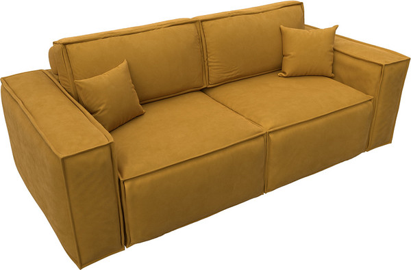 Изображение товара Диван Лига Диванов Лига-081 НПБ / 130112 (велюр Brut 10 желтый)