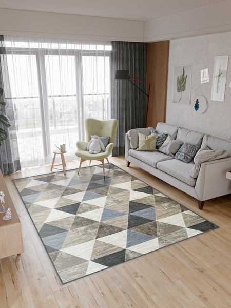 Изображение товара Ковер Radjab Carpet Рио 127 Прямоугольник p2811a2y (1.4x2, Grey)