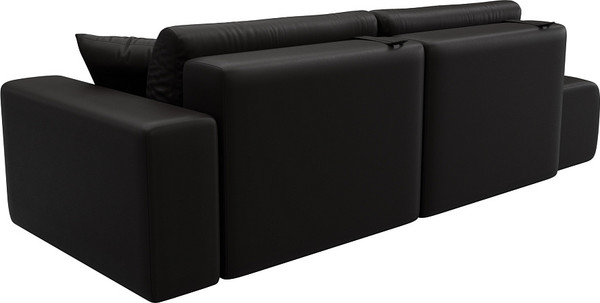 Изображение товара Диван Лига Диванов Лига-036 НПБ Модерн подлокотник справа / 127710 (экокожа Grifon 12 коричневый)