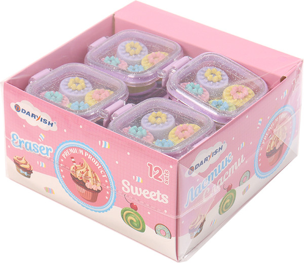 Изображение товара Набор ластиков Darvish Сласти. Торт / DV-14718D