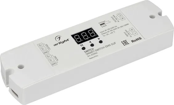 Изображение товара Выключатель Arlight SMART-SWITCH-DMX-SUF / 033004