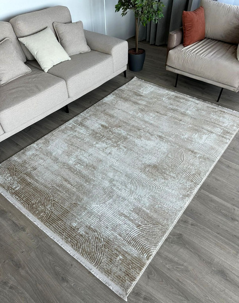 Изображение товара Ковер Radjab Carpet Порто Прямоугольник HL600 (3x5, Beige)