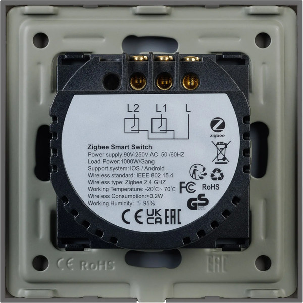 Изображение товара Выключатель Arlight SWT-OMALI-S02-ZB-GR / 050039