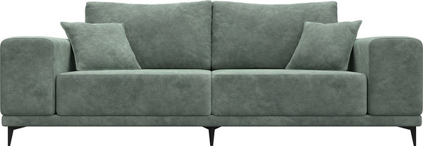 Изображение товара Диван Лига Диванов Льюес / 126689 (велюр Brut 08 зеленый)