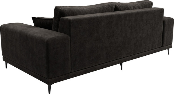 Изображение товара Диван Лига Диванов Льюес / 126691 (велюр Brut 17 коричневый)