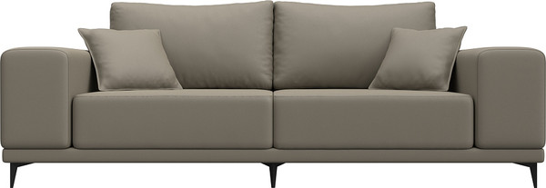 Изображение товара Диван Лига Диванов Льюес / 126692 (экокожа Grifon 04 бежевый)