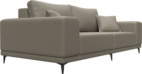 Изображение товара Диван Лига Диванов Льюес / 126692 (экокожа Grifon 04 бежевый)