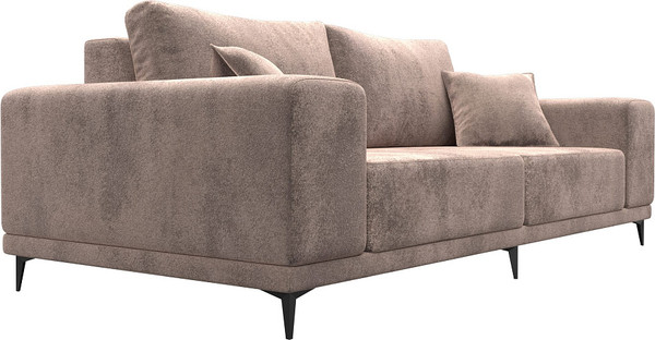 Изображение товара Диван Лига Диванов Льюес / 126698 (велюр Tower 05 бежевый)