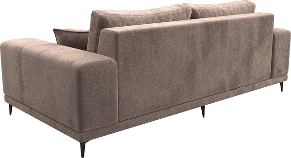 Изображение товара Диван Лига Диванов Льюес / 126698 (велюр Tower 05 бежевый)