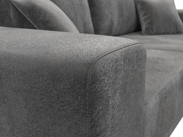 Изображение товара Диван Лига Диванов Льюес / 126700 (велюр Tower 10 серый)