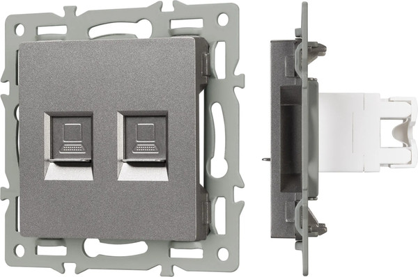 Изображение товара Розетка Arlight SCT-MPC2-PL-GR / 045338