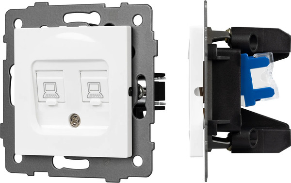 Изображение товара Розетка Arlight SCT-MPC2-PL-WH-V / 049854