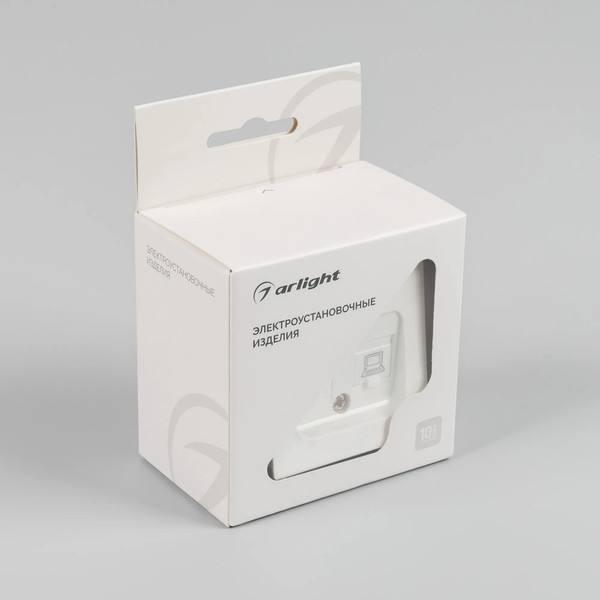 Изображение товара Розетка Arlight SCT-MPC2-PL-WH-V / 049854