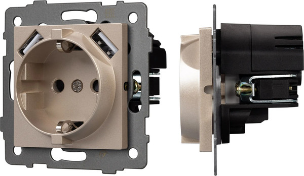 Изображение товара Розетка Arlight SCT-MUAA-PL-GD-V / 049821