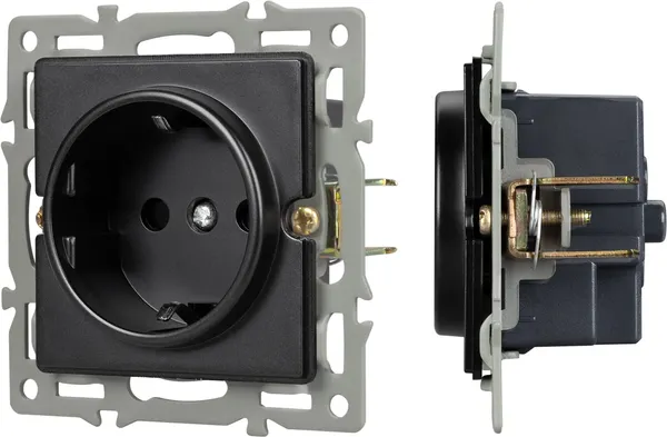 Изображение товара Розетка Arlight SCT-GP-MEU-PL-BK / 043740