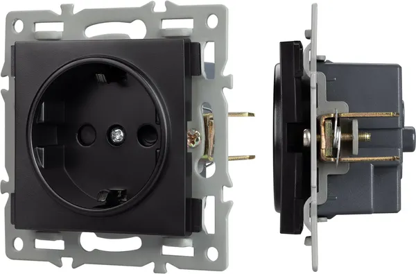 Изображение товара Розетка Arlight SCT-MEU1-PL-BK / 043731