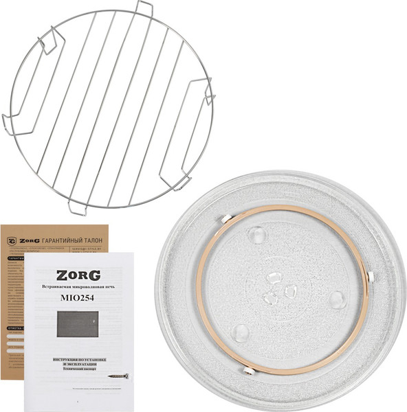 Изображение товара Микроволновая печь ZORG MIO254 S BL MT (черный)