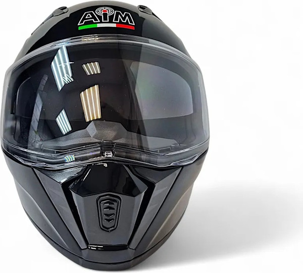 Изображение товара Мотошлем AiM JK320 / 320-001-XS (XS, Black Glossy)