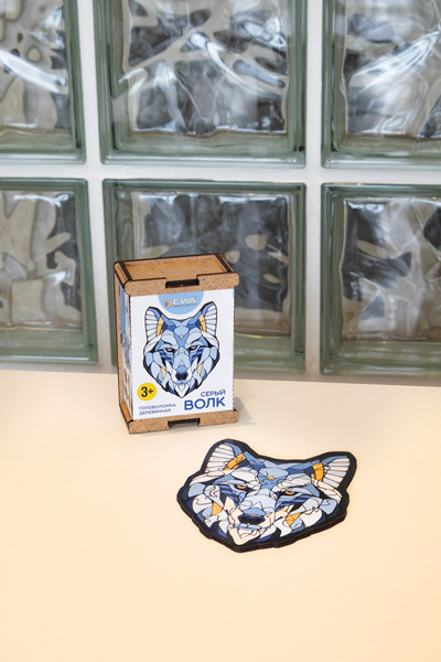 Изображение товара Пазл EWA Мини. Серый Волк