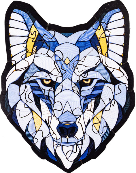 Изображение товара Пазл EWA Мини. Серый Волк