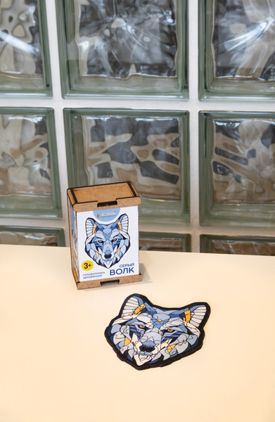 Изображение товара Пазл EWA Мини. Серый Волк