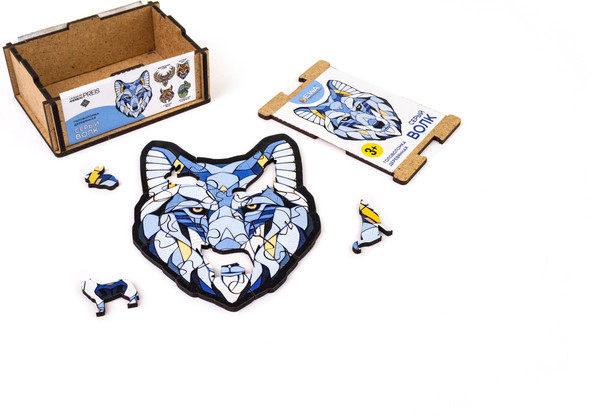 Изображение товара Пазл EWA Мини. Серый Волк