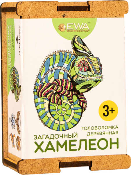Изображение товара Пазл EWA Мини. Загадочный хамелеон