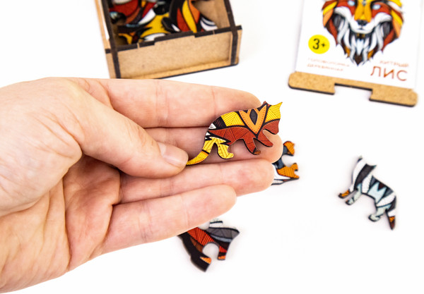 Изображение товара Пазл EWA Мини. Хитрый лис