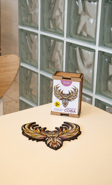 Изображение товара Пазл EWA Мини. Бдительная сова