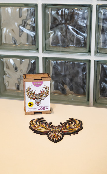 Изображение товара Пазл EWA Мини. Бдительная сова