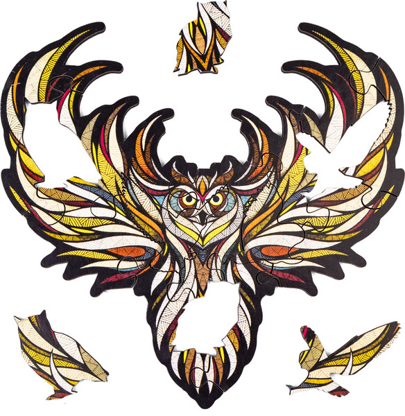 Изображение товара Пазл EWA Мини. Бдительная сова