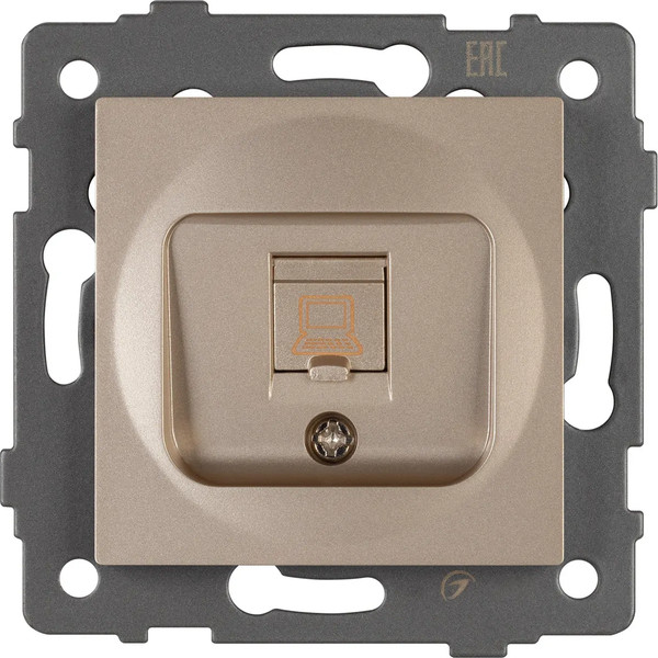 Изображение товара Розетка Arlight SCT-MPC1-PL-GD-V / 049849