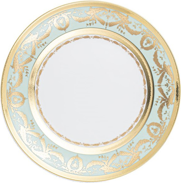 Изображение товара Тарелка столовая обеденная Zepter Империал Голд Селадон / LP-IC22