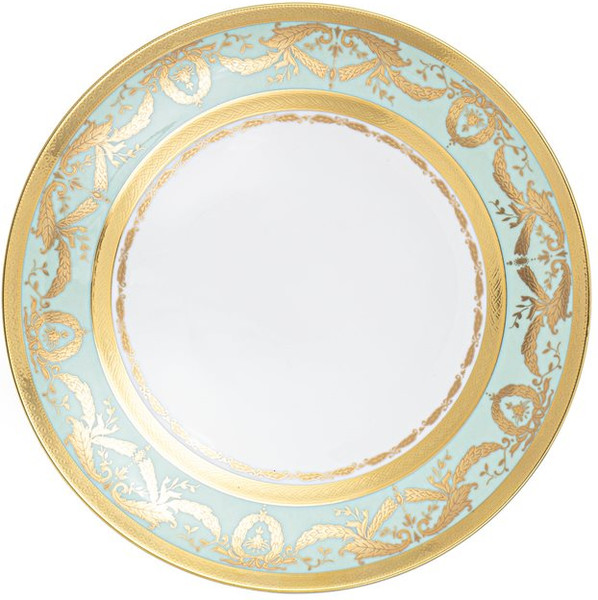 Изображение товара Тарелка столовая глубокая Zepter Империал Голд Селадон / LP-IC23