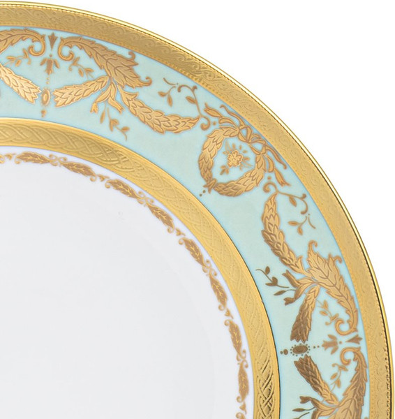 Изображение товара Тарелка столовая глубокая Zepter Империал Голд Селадон / LP-IC23