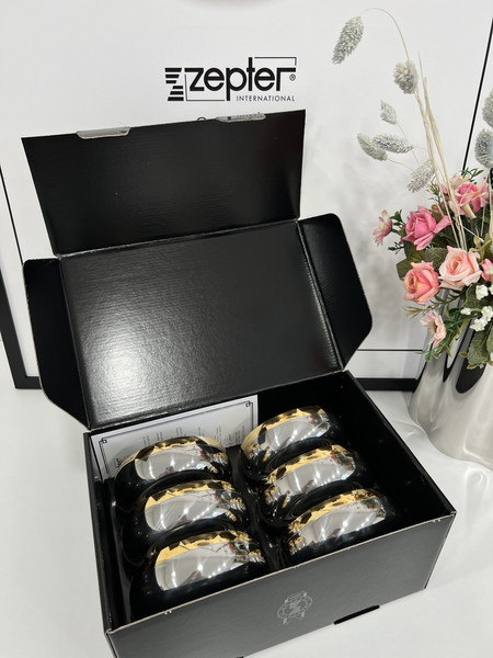 Изображение товара Набор чаш сервировочных Zepter Барон / LS-160-12-DG (6шт)
