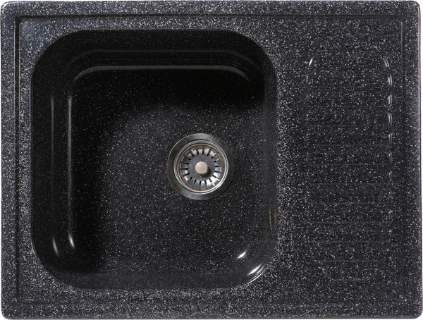 Изображение товара Мойка кухонная Sim Gran S-11 640x490мм / 118 147 (асфальт)