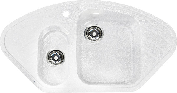 Изображение товара Мойка кухонная Sim Gran S-31 945x500мм / 118 167 (белый крап)