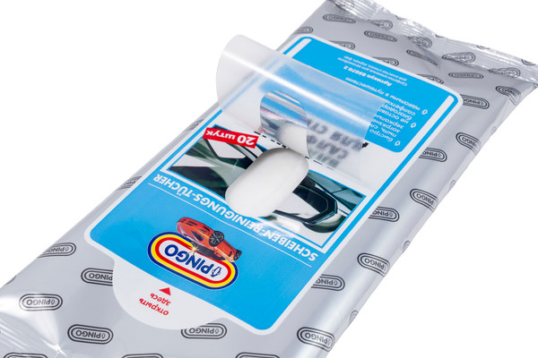 Изображение товара Влажные салфетки для автомобиля Pingo 85070-2 (20 шт.)