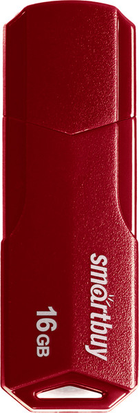 Изображение товара USB flash накопитель SmartBuy Clue 16Gb / SB16GBCLU-BG (бордовый)