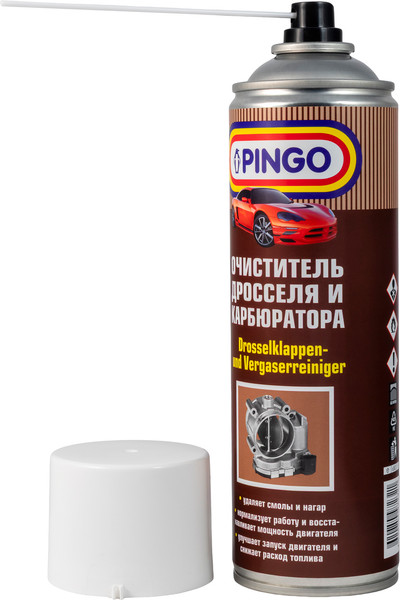 Изображение товара Очиститель карбюратора Pingo И дросселя / 85020-2 (500мл)