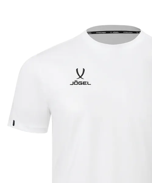 Изображение товара Футболка игровая футбольная Jogel Premier PerFormDRY TRN CVC Tee (S, белый)