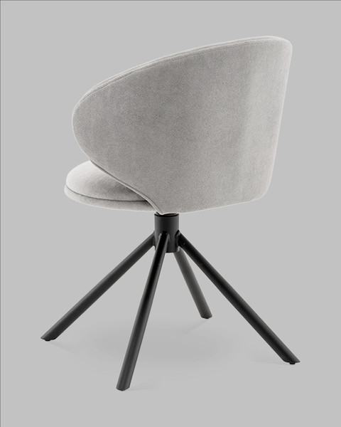 Изображение товара Стул Stool Group Труфальд / SSP 148-86037 (велюр светло-серый)