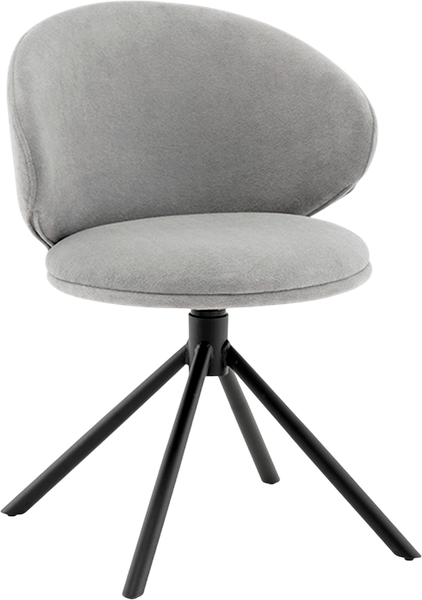 Изображение товара Стул Stool Group Труфальд / SSP 148-86037 (велюр светло-серый)