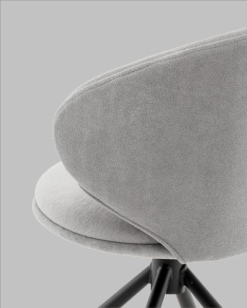 Изображение товара Стул Stool Group Труфальд / SSP 148-86037 (велюр светло-серый)