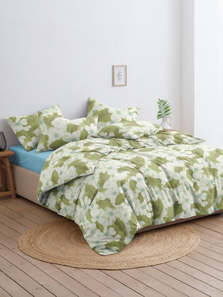 Изображение товара Комплект постельного белья Ночь нежна Нина Евро 70x70 / 20624-1+21141-7