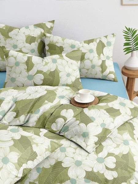 Изображение товара Комплект постельного белья Ночь нежна Нина Евро 70x70 / 20624-1+21141-7