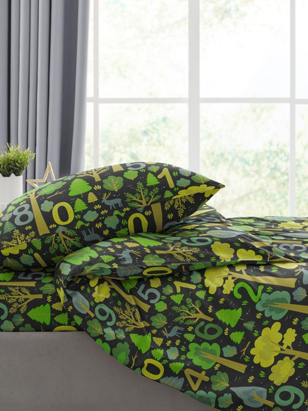 Изображение товара Комплект постельного белья Ночь нежна Считалочка 1.5сп 50x70 / 500444-1